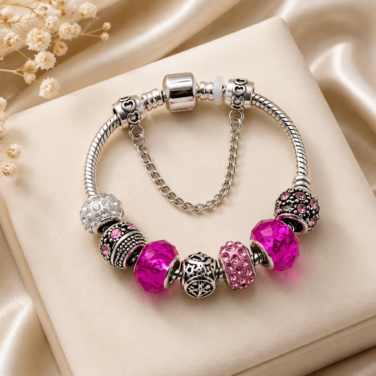 Pulsera completa ASAWIR — Roja